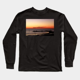 Sunset on Glenelg beach Long Sleeve T-Shirt